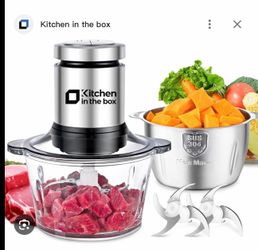 Brand New Kitchen in the box Multifunctional Food Chopper (Silver, 400W) - Wholesale Available!