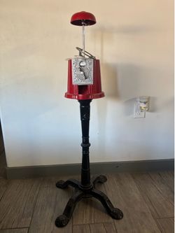 15” Gumball Machine with Stand and Coin Bank - Bubble Gum Machine Candy Dispenser Vending Machine