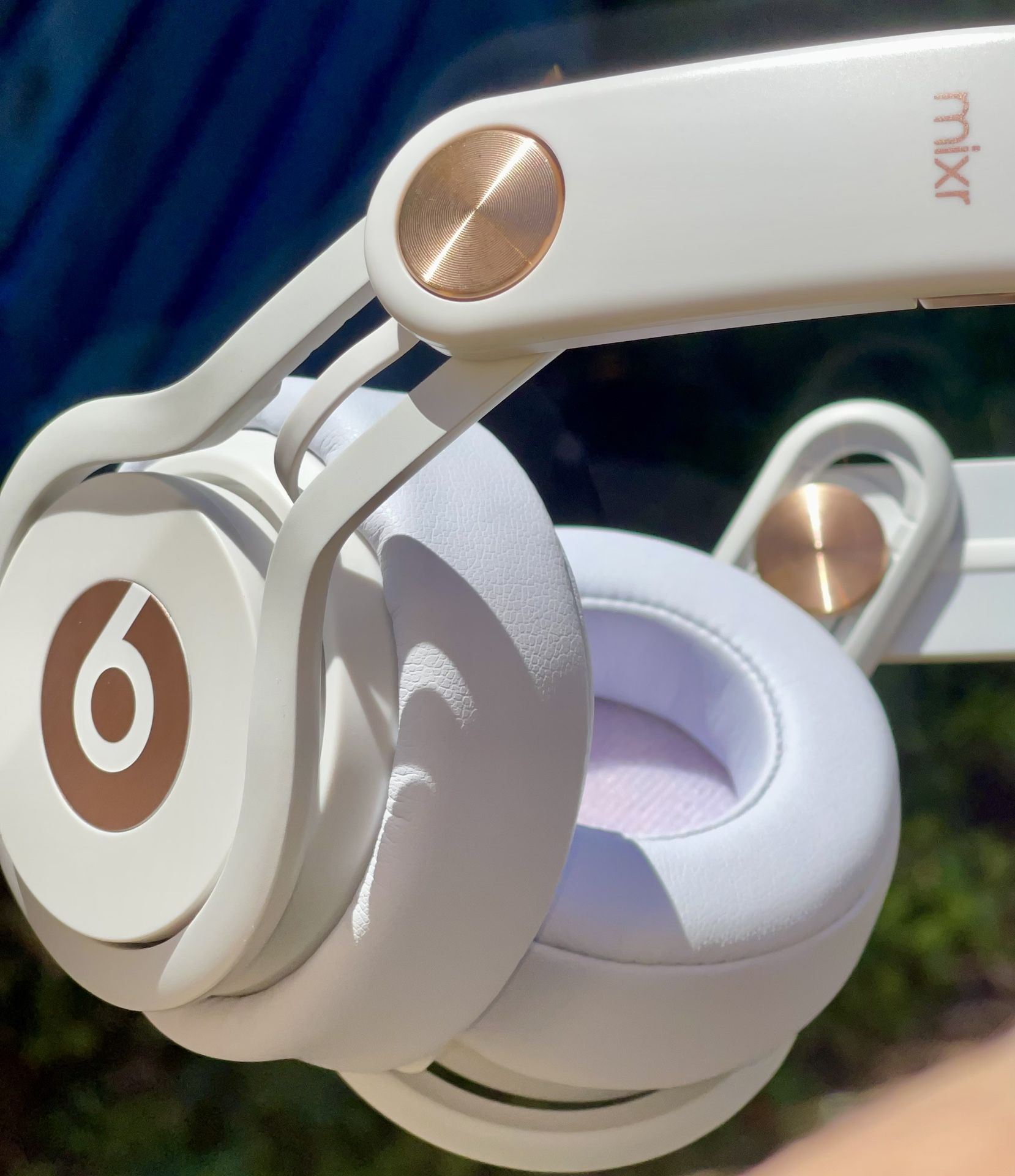 Beats Mixr Wired Headphones White And Gold