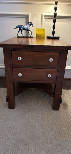 End Table with Drawers
