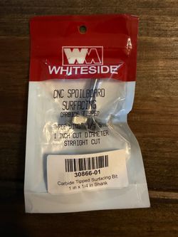 1in white side surfacing bit