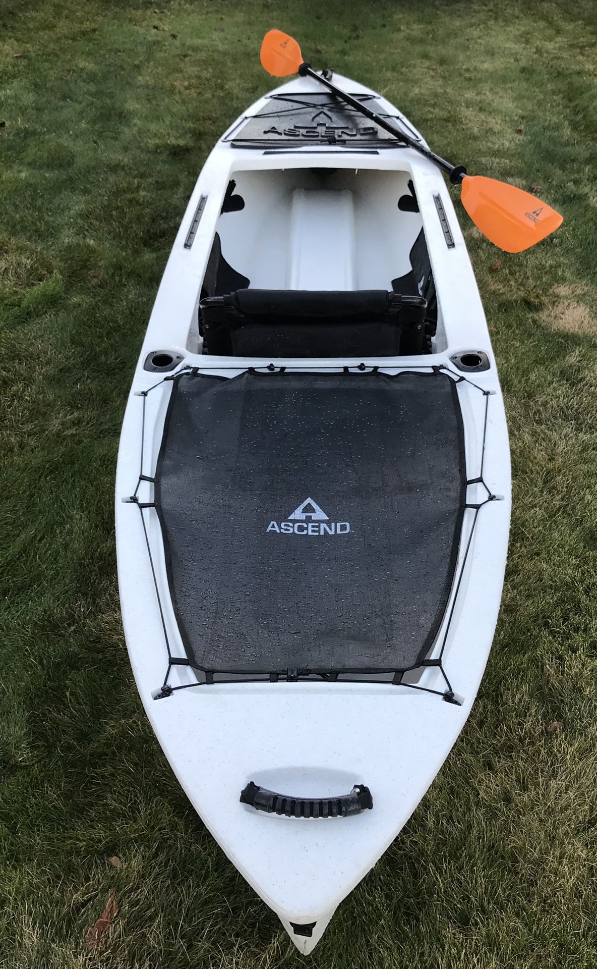 Ascend H12 Sit-In Hybrid Kayak- Titanium 12’