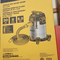 Dewalt Stainless Steel Wet/dry Vacuum 