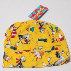 Dr Seuss ASD Living Adult Chef's Hat Cat Antics One Size Yellow
