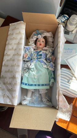 Little Miss Muffett Porcelain Doll