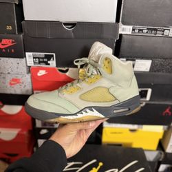 Jordan Jade Horizon 5s size 10.5 USED 
