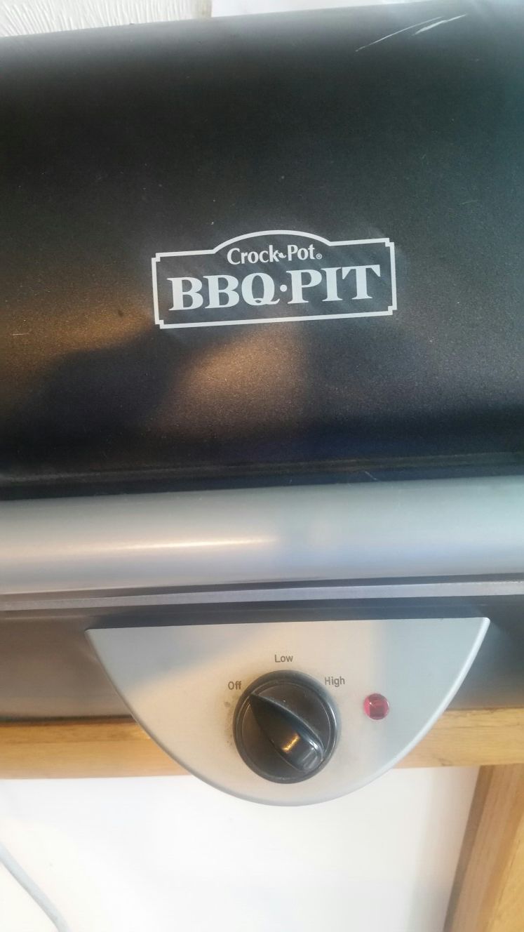 Crock pot BBQ Pit