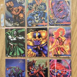 Marvel 94-95 Flair Trading Cards