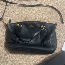 Black Coach Crossbody Bag