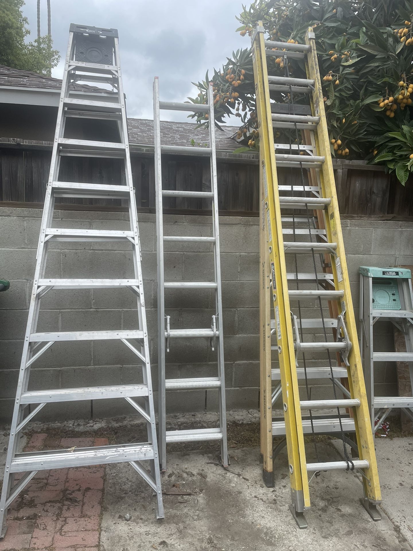 20’ And 8’ Ladder
