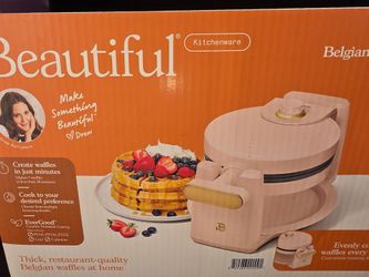 Beautiful by Drew Barrymore Belgian Waffle Maker