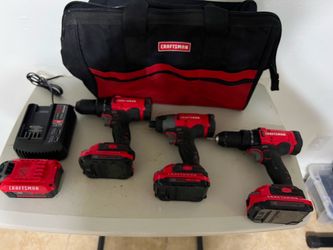 Craftsman Drill 20v set