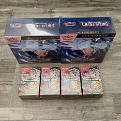Chaos Rising ETB & Booster Bundles
