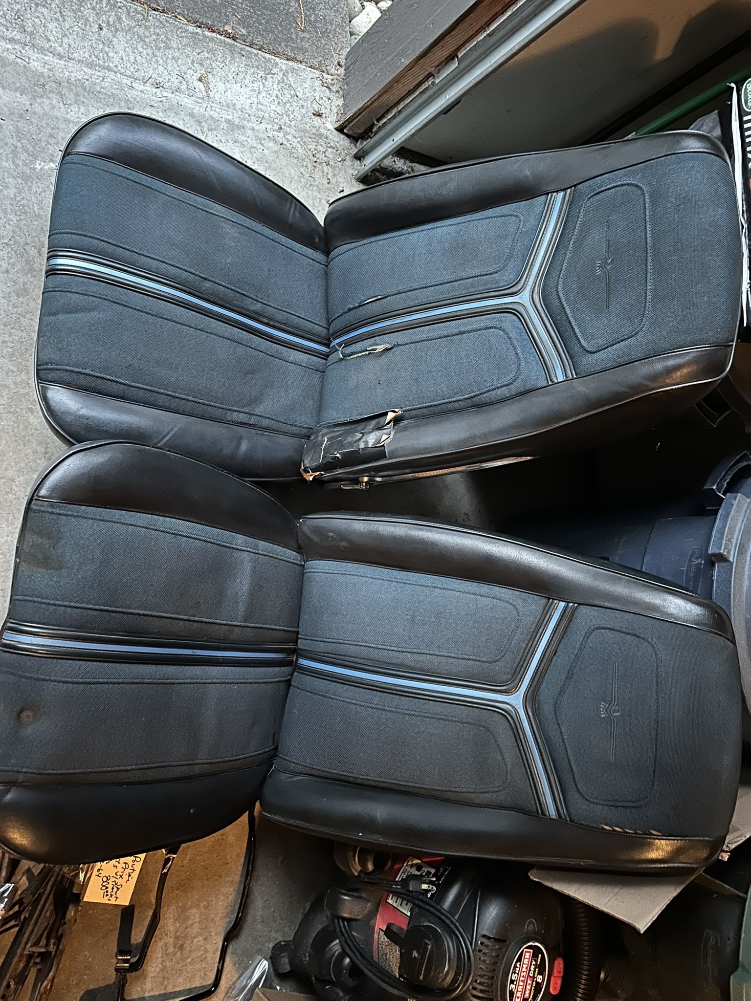 1970 Thunder Bird Bucket Seats