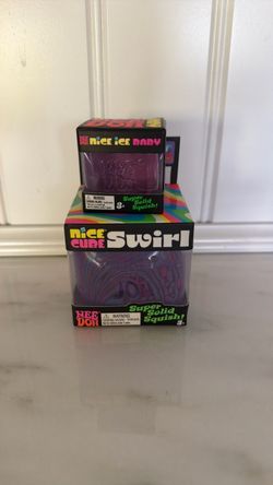 NeeDoh Ice Cube Swirl and Nice  Ice Baby