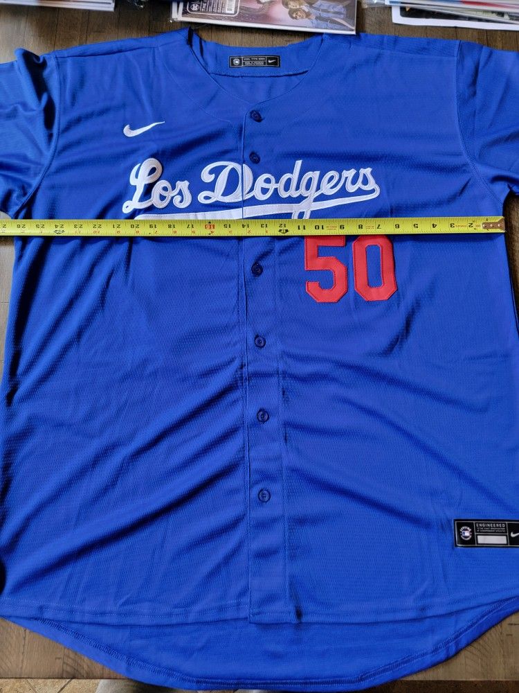 Mookie Betts #50 Los Angeles Dodgers City Connect Jersey 4xl for