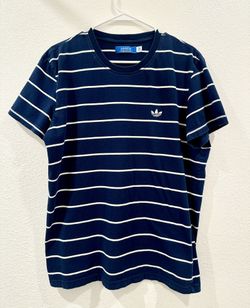 Vintage 00s Adidas Striped Tee Men’s XL