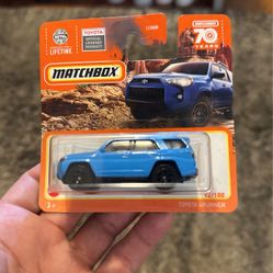 Matchbox Toyota 4runner Voodo Blue