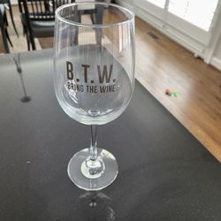 Custom Wine glass 