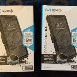 iPhone X Speck Presidio Ultra Case With Holster
