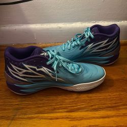 Brand New Blue And Purple LaMelo Ball Basketball Shoes