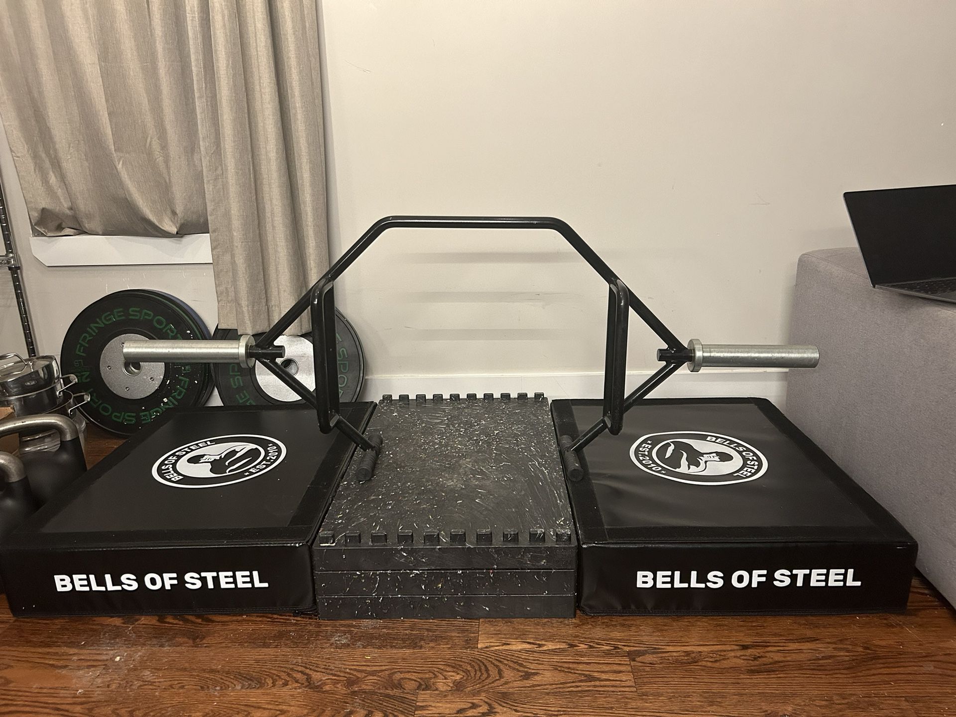 Deadlift Silent Pads & Platform Set-Up