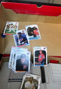Old baseball cards have 2 shoe boxes full make me good offer