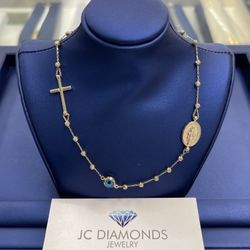 Chain Rosary 14k Gold 