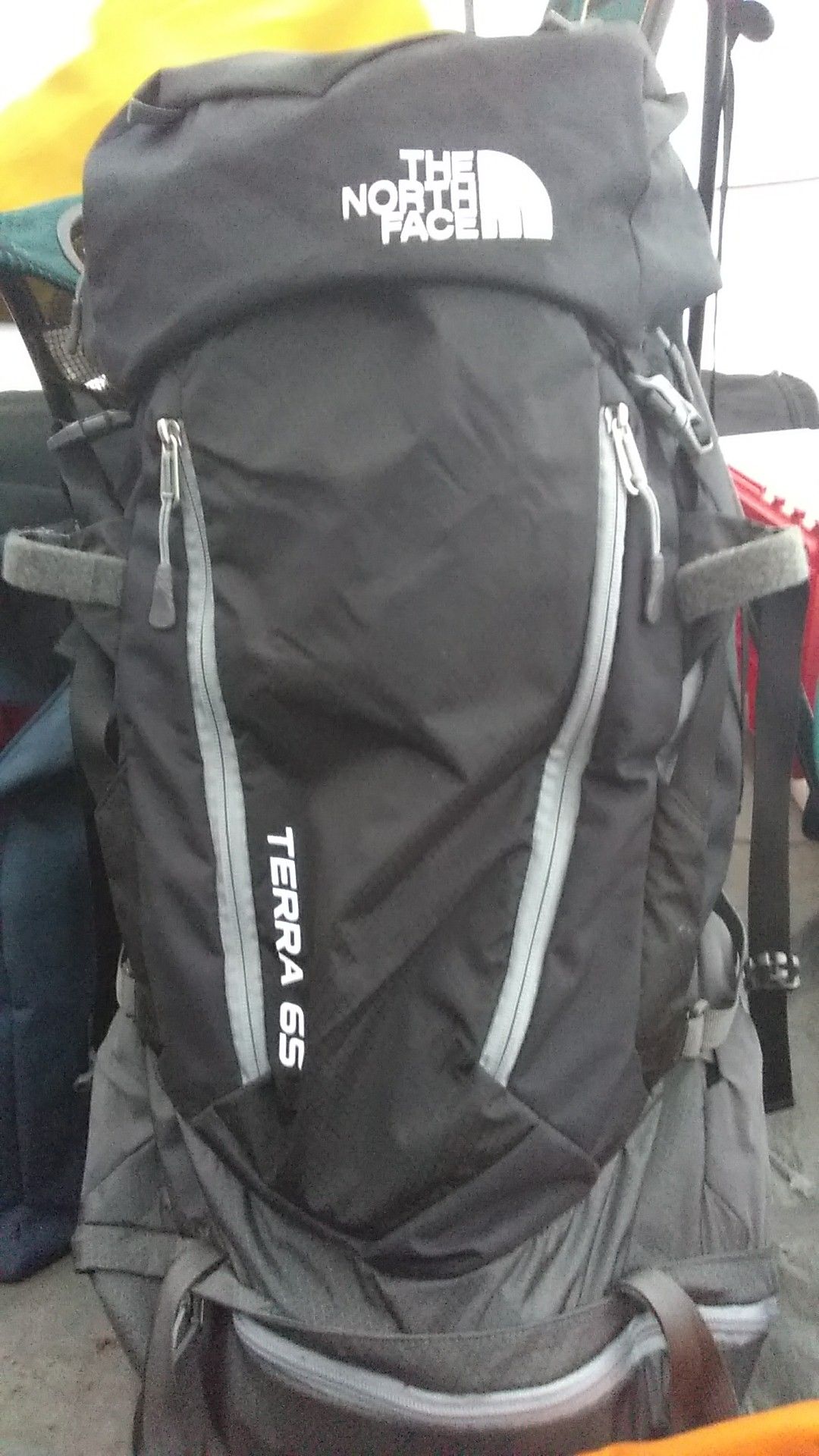 North face hiking back pack