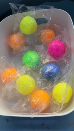 Small squishy balls set of 10