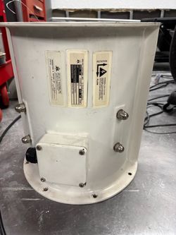 Exhaust Fan, Marine Engine Room.  Delta-T Systems
