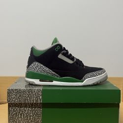 Jordan 3 Pine Green Sz 9M