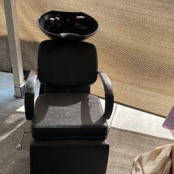 Shampoo chair, station salon