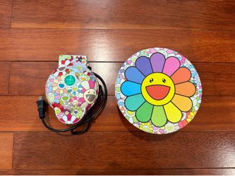 NTWRK x Takashi Murakami Mini Waffle Maker NIB