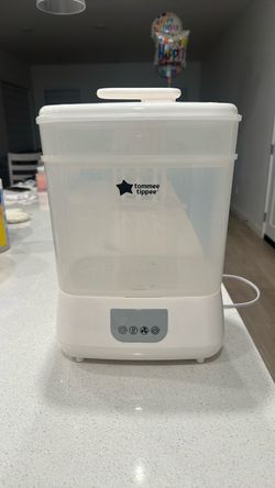 Tommee Tippee Steridryer Electric Steam Sterilizer & Dryer, White