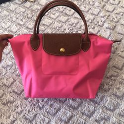 Longchamp Small LePliage Original Tote Pink