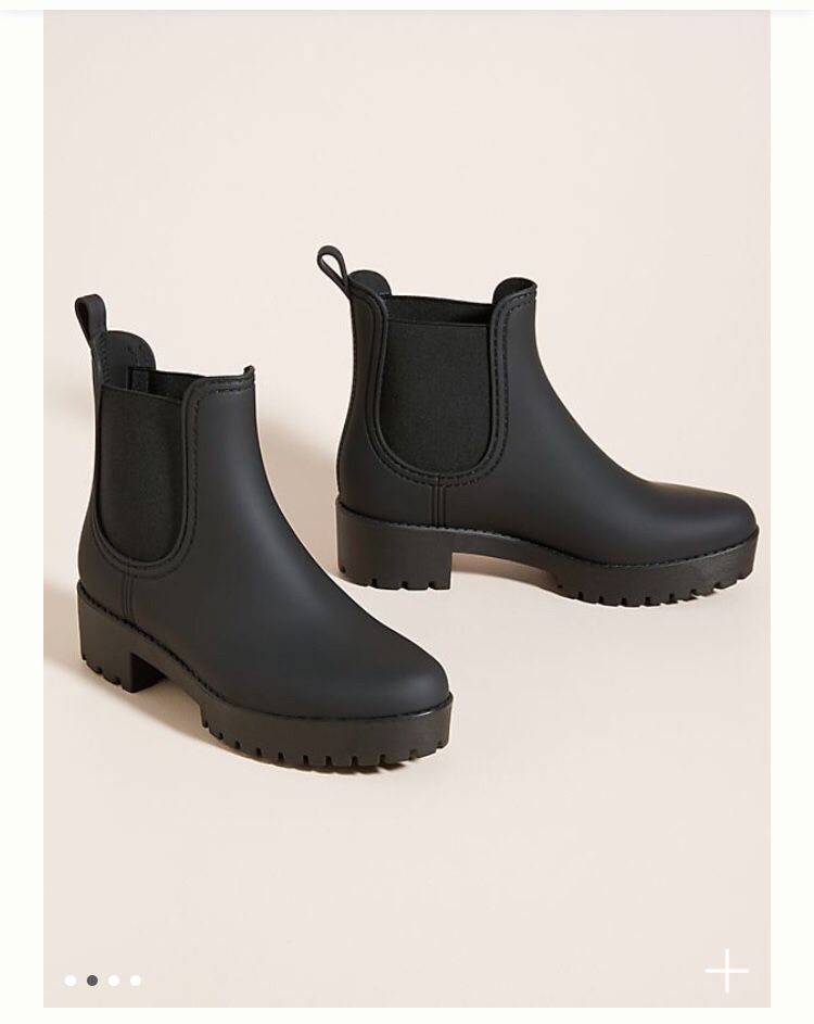 Jeffrey Campbell Chelsea Rain Boots size 9 1/2-10
