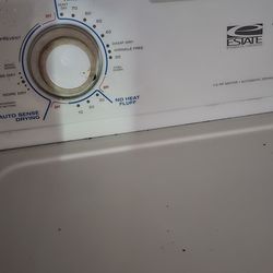 Matching Estate Washing Machine And Dryer