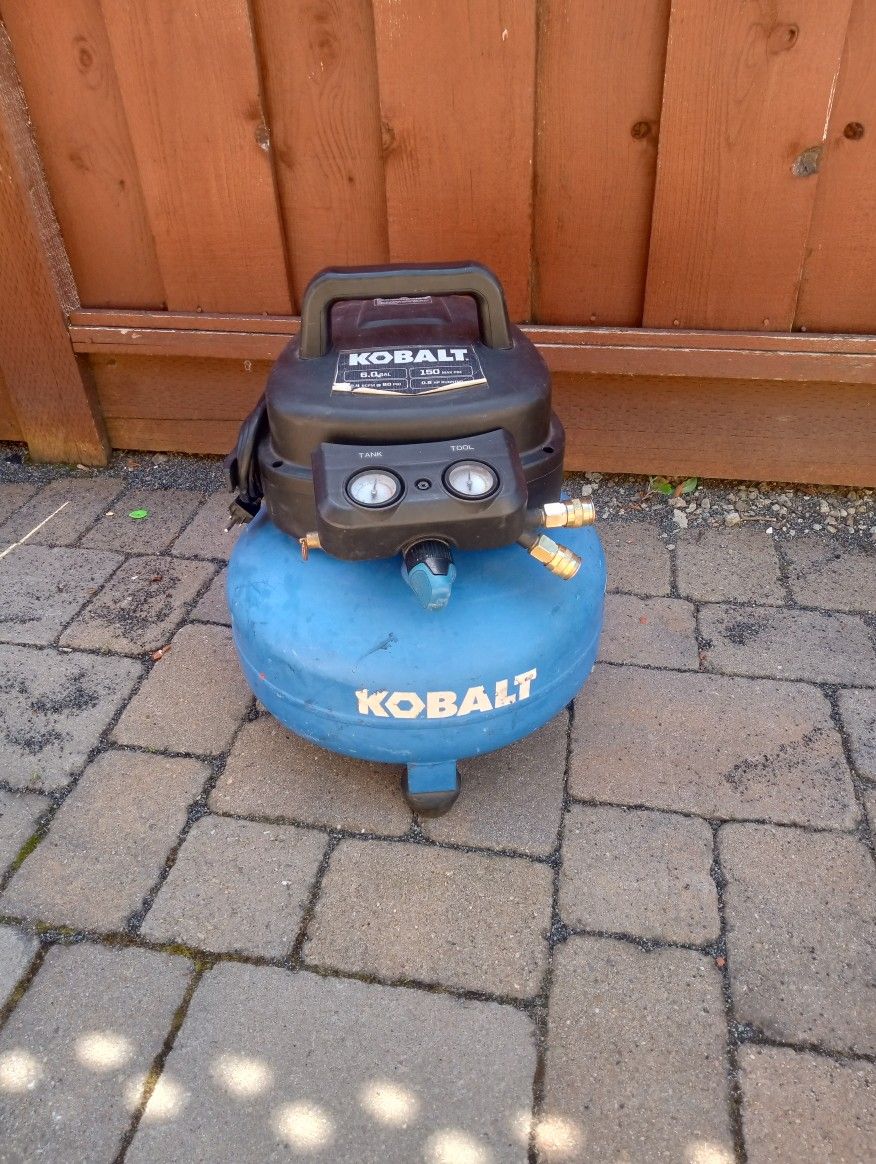 Kobalt Compressor 6 Gallons 