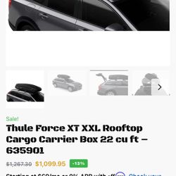 Car Cargo Carrier Box 