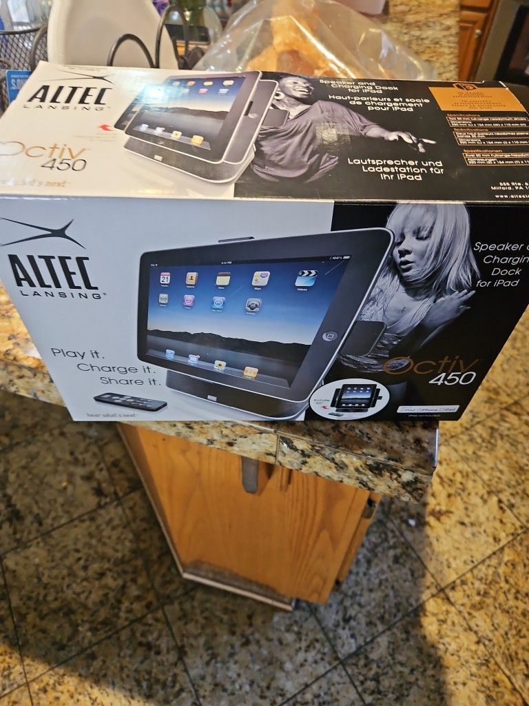 Altec Lansing Octiv Stage MP450 30 Pin iPad