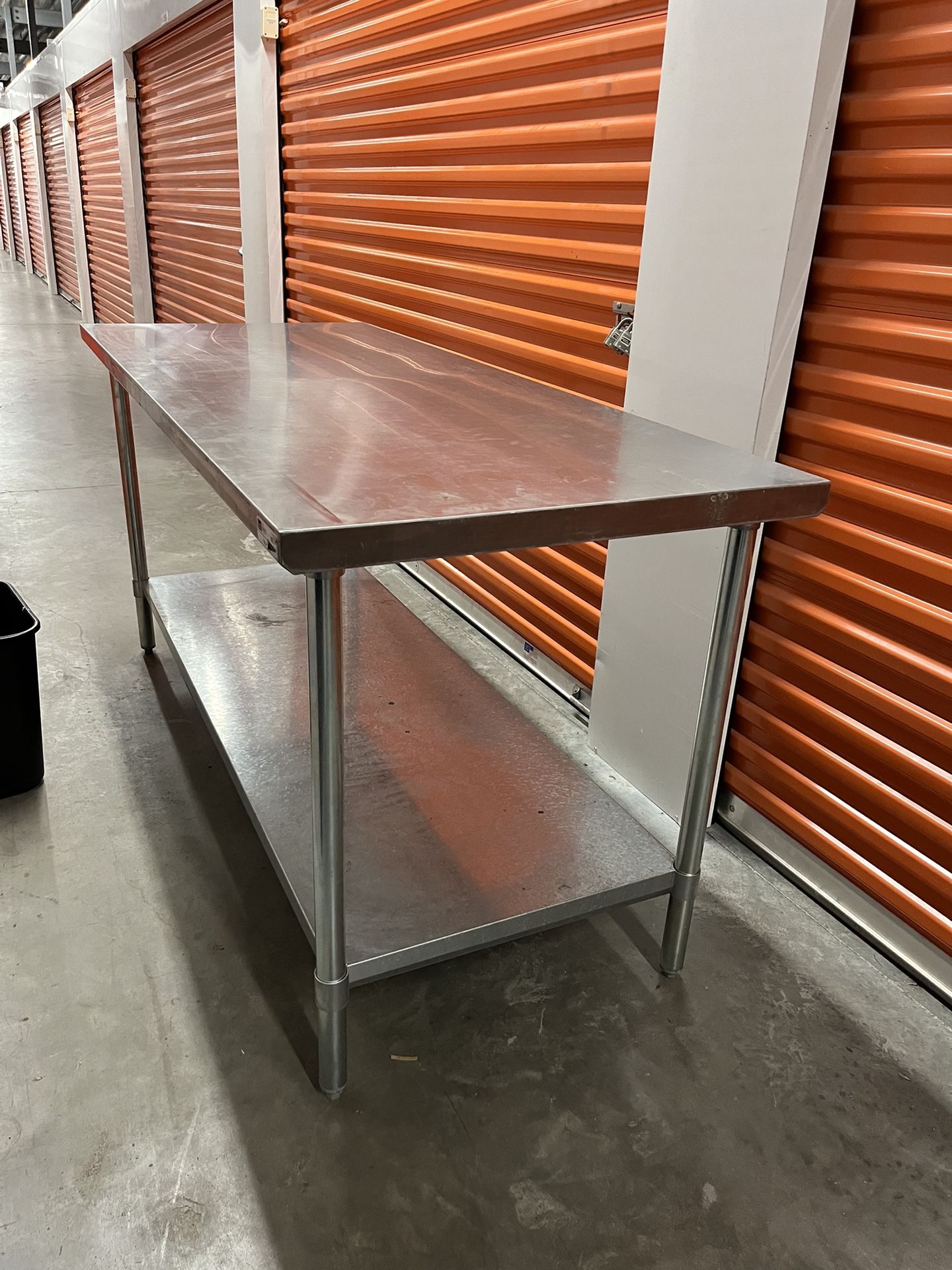 Long Metal Table