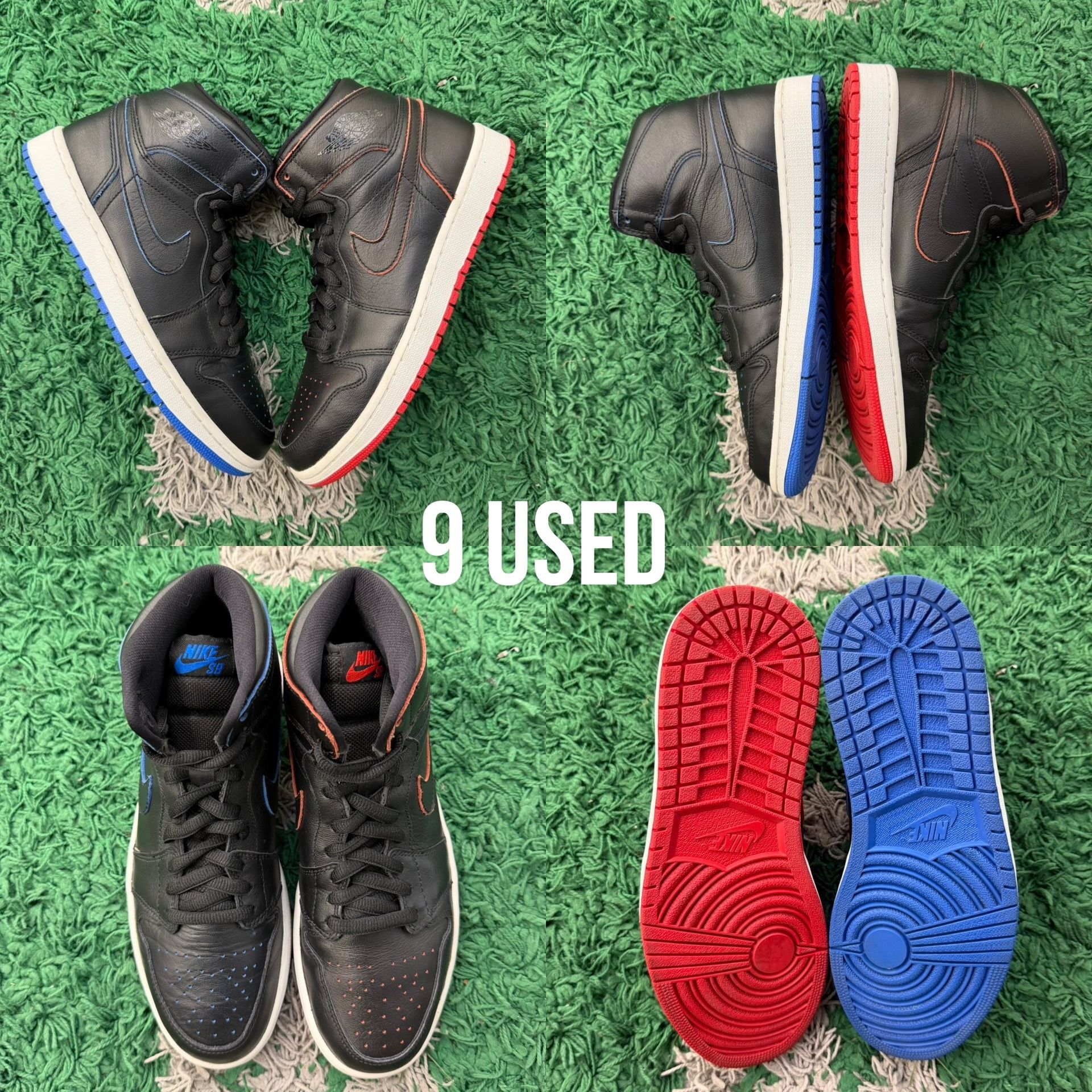 Jordan 1 Sb Lance Moutain Black