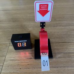 Take a Number! Tiny Ticket Dispenser