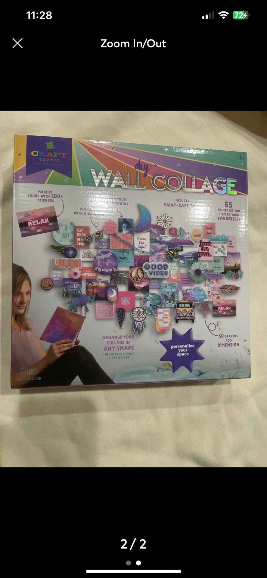 Craft-tastic DIY Wall Collage Craft Kit