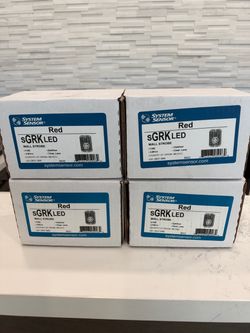 System Sensor sGRK LED Red Wall Strobe