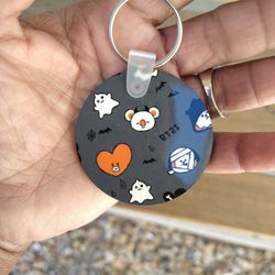 Custom Made Double Sided BTS Keychain 