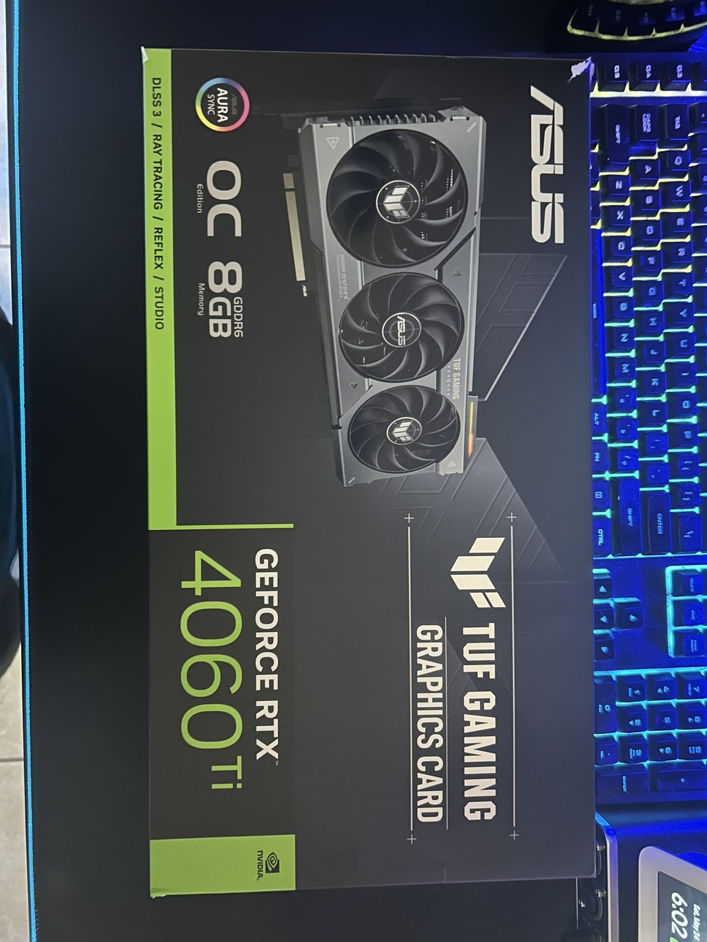RTX 4060ti ASUS TUF
