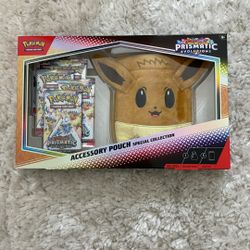 Pokémon Prismatic Evolutions Pokemon Scarlet & Violet Accessory Pouch Special Collection