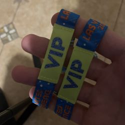 Two EDC VIP Wristbands 